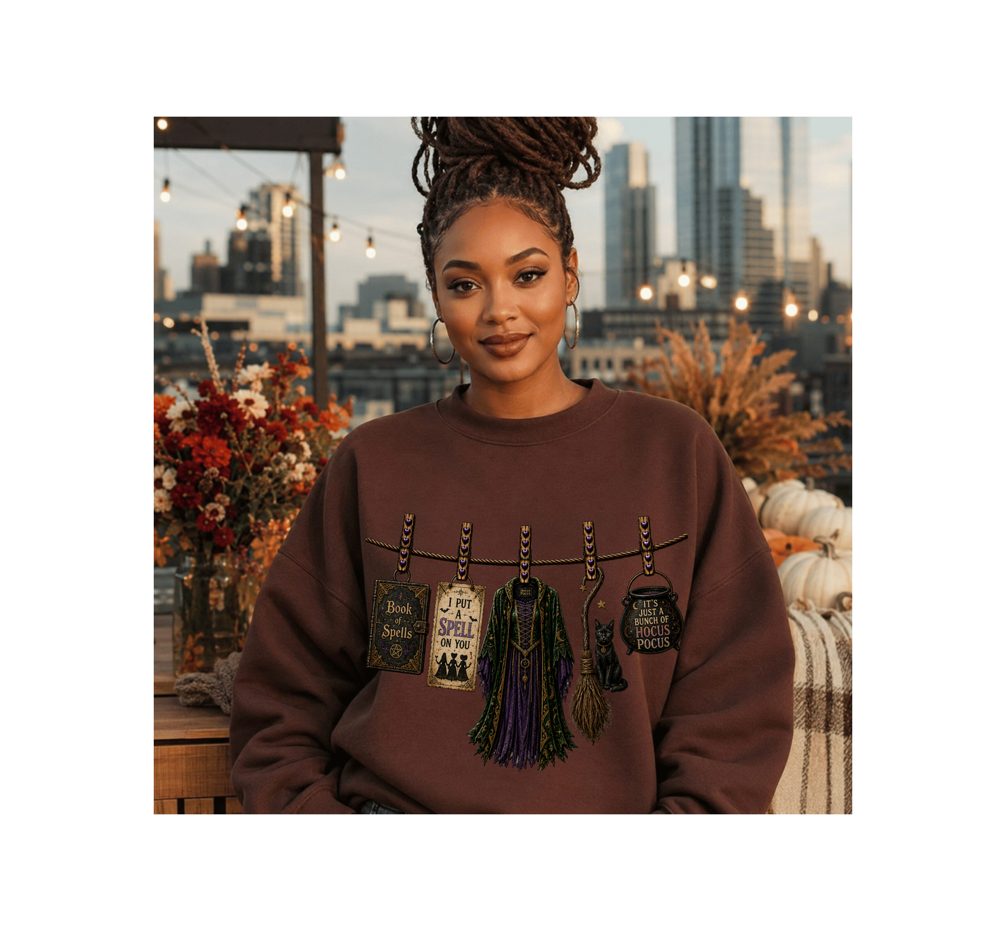 Hocus Pocus Clothesline Sweatshirt