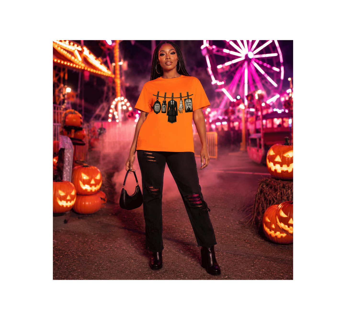 Wedsneday Clothesline Tee